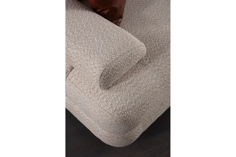 Mami Sovesofa med Divan 4-sits - Creme - Møbler - Sofaer - Sovesofaer