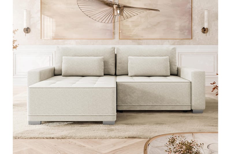 Manetto Sovesofa Med 2-Personers Divan - Sort/Brun - Møbler - Sofaer - Sovesofaer