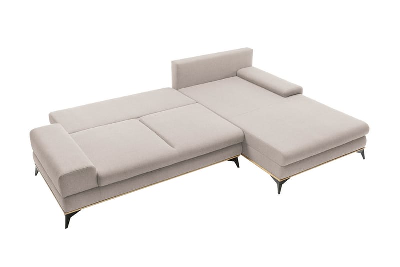 Manila Sovesofa med diva 315x212x87 cm - Sovesofaer - Sovesofa chaiselong - Velour sofaer