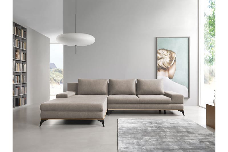 Manila Sovesofa med diva 315x212x87 cm - Møbler - Sofaer - Sovesofaer