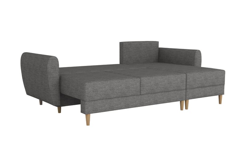 Manstad Hjørnesovesofa - Brun - Sovesofaer - Sovesofa chaiselong