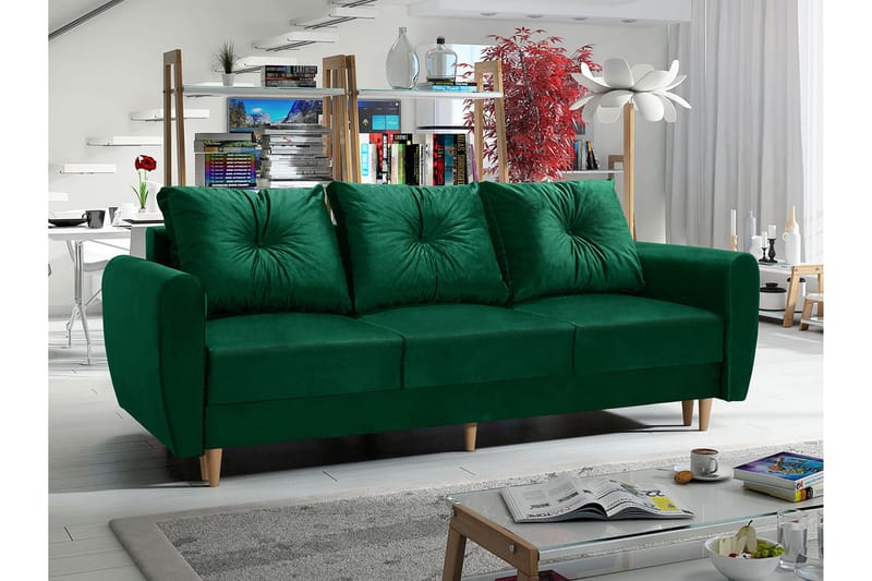 Manstad Sofa - Grøn - Møbler - Sofaer - Sovesofaer
