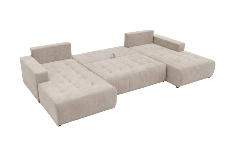 Mardon Sovesofa Dubbeldivan 4-sits - Beige - Møbler - Sofaer - Sovesofaer