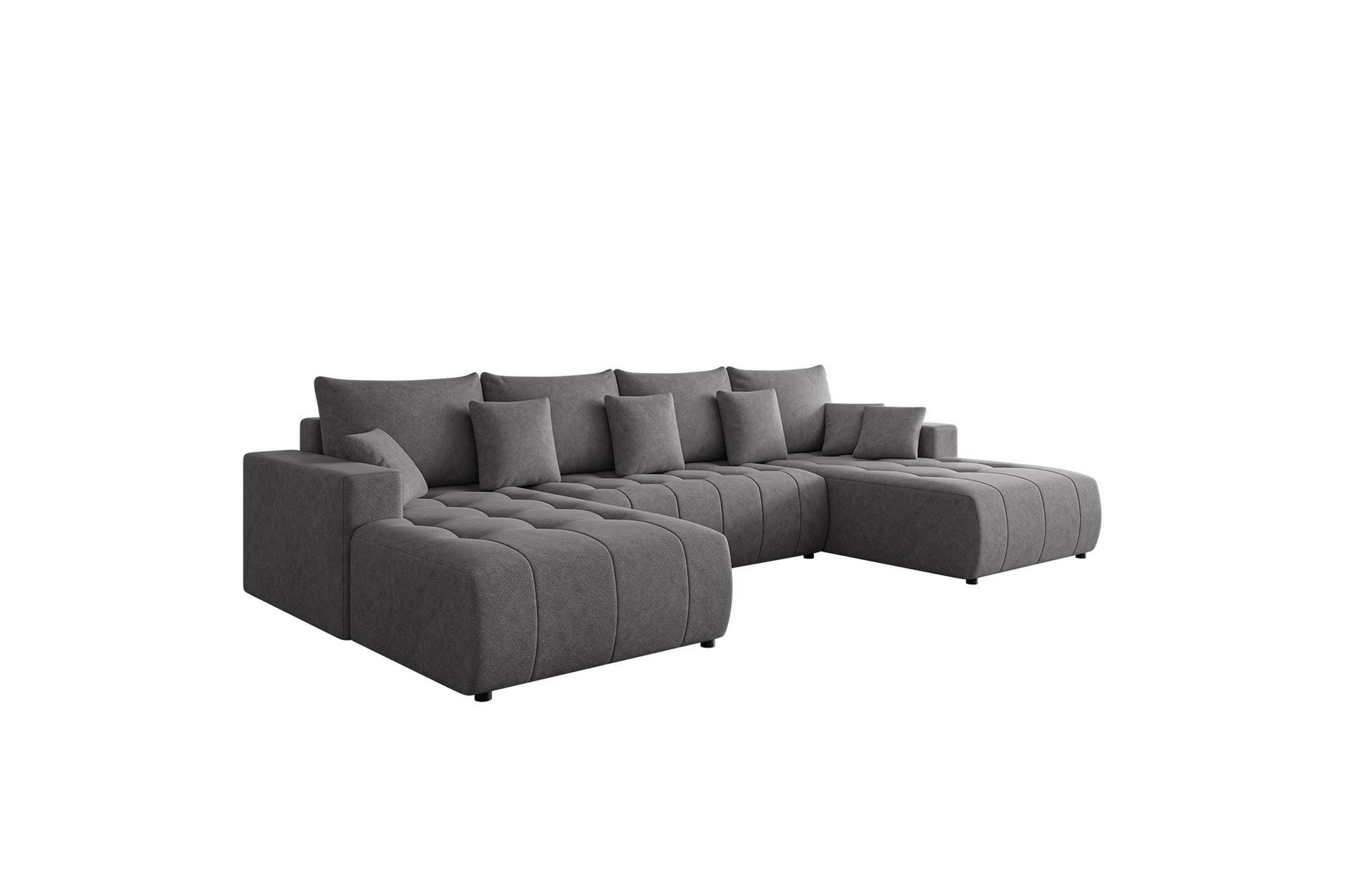 Mardon Sovesofa Dubbeldivan 4-sits Grå - Møbler | Trademax