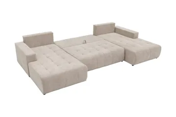 Mardon Sovesofa Dubbeldivan 4-sits - Hvid - Møbler - Sofaer - Sovesofaer