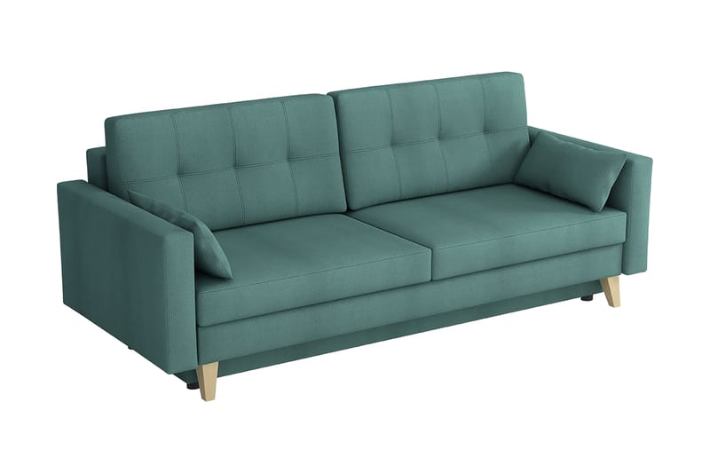 Marina Sovesofa 225x100x90 cm - Sovesofaer - 4 personers sovesofa - Velour sofaer