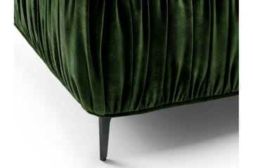 Marisana Sovesofa Med 3-Personers Divan - Grøn - Møbler - Sofaer - Sovesofaer