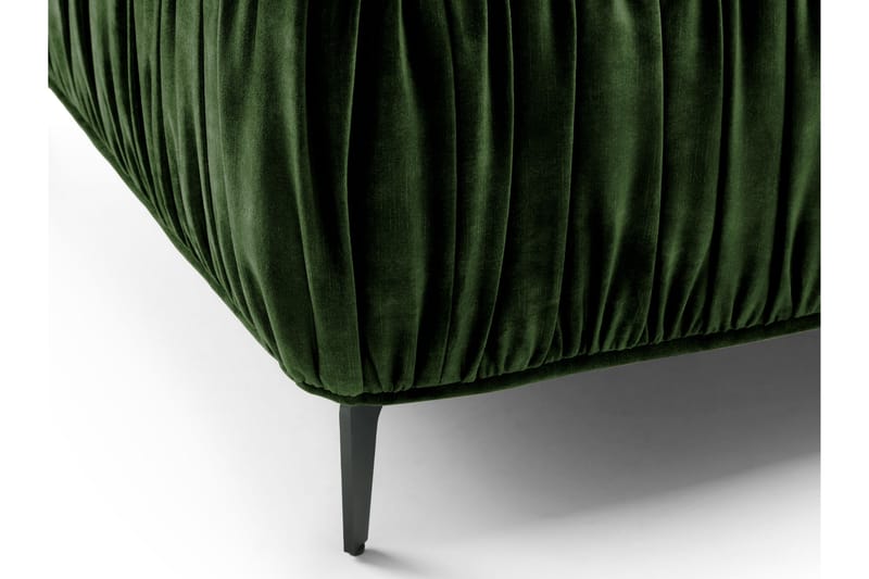 Marisana Sovesofa Med 3-Personers Divan - Sort - Møbler - Sofaer - Sovesofaer