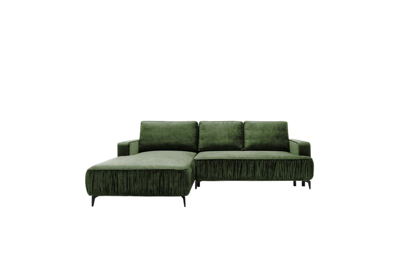 Marisana Sovesofa Med 3-Personers Divan - Grøn - Møbler - Sofaer - Sovesofaer