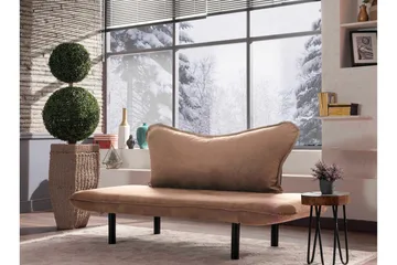 Maroochydore Sovesofa 2-personers - Lys brun - Møbler - Sofaer - Sovesofaer