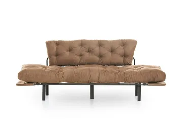 Maryborough Sovesofa 2-personers - Lys brun - Møbler - Sofaer - Sovesofaer