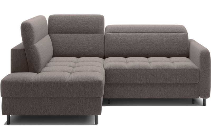 Masuo Sovesofa med Chaiselong 3-personers, Brun