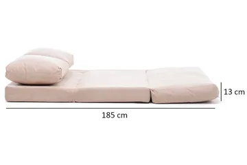 Maydena Sovesofa 2-Pers. 120x185 - Cream - Møbler - Sofaer - Sovesofaer