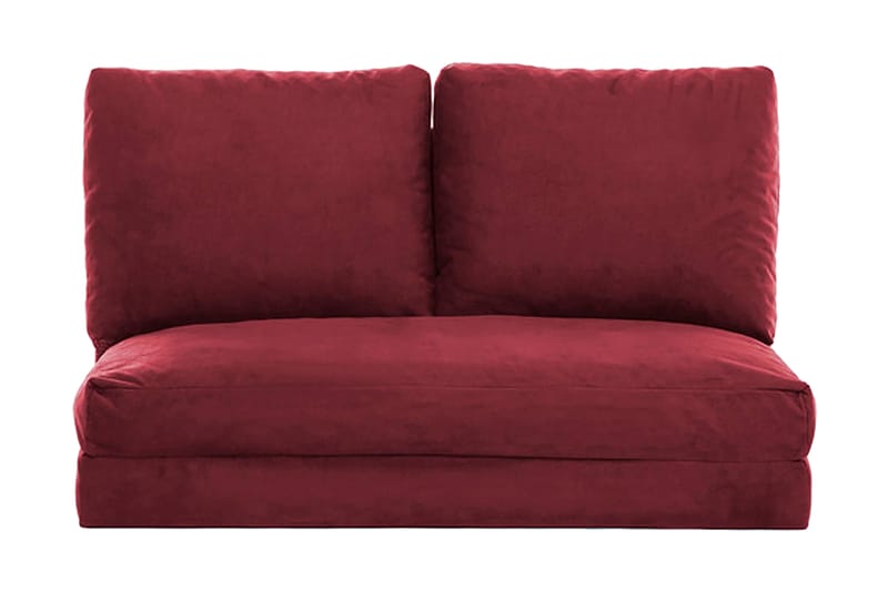 Maydena Sovesofa 2-Pers. 120x185 - Maroon - Sovesofaer - 2 personers sovesofa