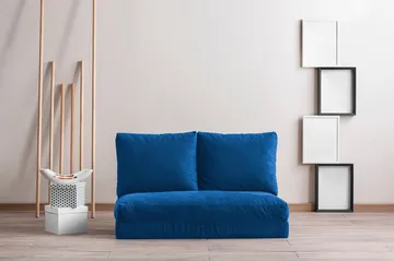 Maydena Sovesofa 2-Pers. 120x185 - Blå - Møbler - Sofaer - Sovesofaer