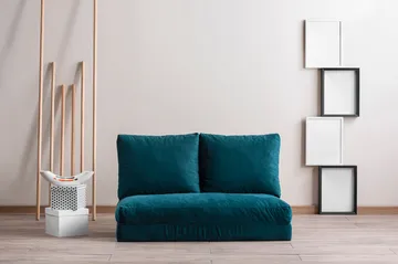 Maydena Sovesofa 2-Pers. 120x185 - Turkis - Møbler - Sofaer - Sovesofaer