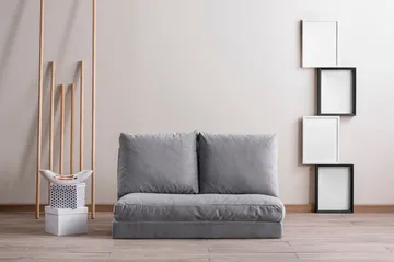 Maydena Sovesofa 2-Pers. 120x185 - Grå - Møbler - Sofaer - Sovesofaer
