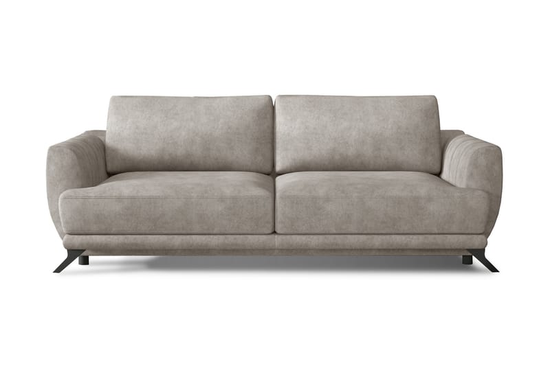 Megis 3-personers Sovesofa - Beige - Sovesofaer - 3 personers sovesofa