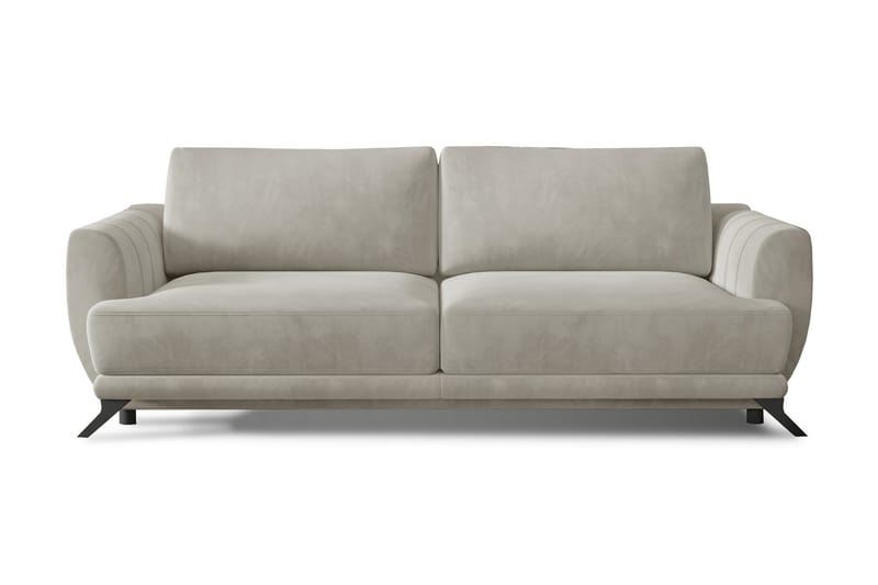 Megis 3-personers Sovesofa - Beige - Sovesofaer - 3 personers sovesofa