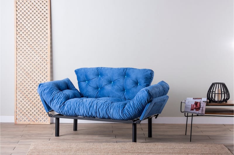 Mezonzo 2-Pers. Sovesofa - Blå - Møbler - Sofaer - Sovesofaer