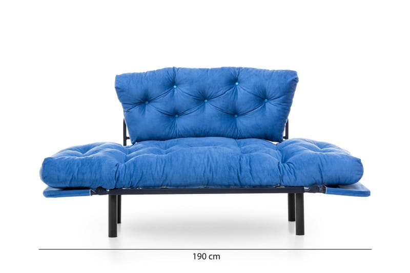 Mezonzo 2-Pers. Sovesofa - Blå - Møbler - Sofaer - Sovesofaer