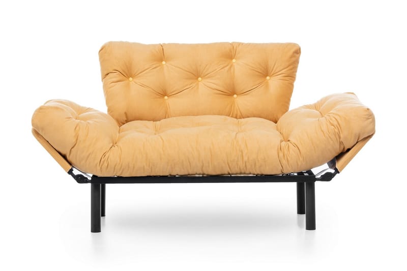 Mezonzo 2-Pers. Sovesofa - Gul - Møbler - Sofaer - Sovesofaer