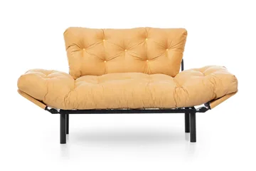Mezonzo 2-Pers. Sovesofa - Gul - Møbler - Sofaer - Sovesofaer