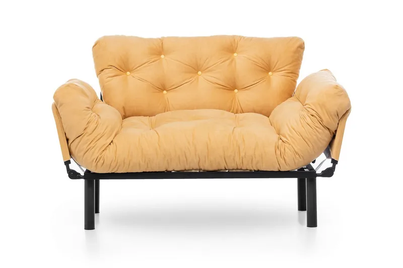 Mezonzo 2-Pers. Sovesofa - Gul - Møbler - Sofaer - Sovesofaer