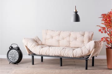 Mezonzo 3-Pers. Sovesofa - Beige - Møbler - Sofaer - Sovesofaer