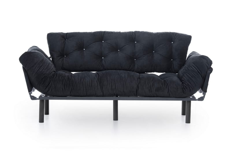 Mezonzo 3-Pers. Sovesofa - Sort - Sovesofaer - 3 personers sovesofa