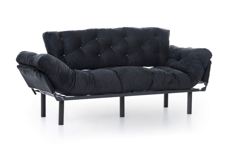 Mezonzo 3-Pers. Sovesofa - Sort - Sovesofaer - 3 personers sovesofa