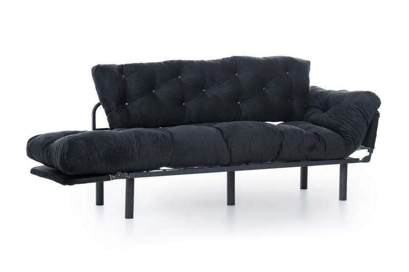 Mezonzo 3-Pers. Sovesofa - Sort - Sovesofaer - 3 personers sovesofa