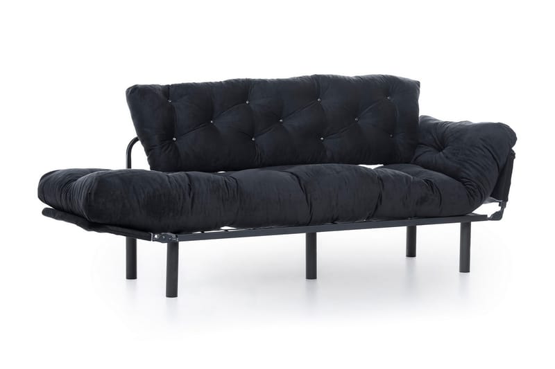 Mezonzo 3-Pers. Sovesofa - Sort - Sovesofaer - 3 personers sovesofa