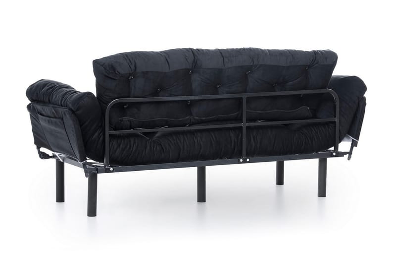 Mezonzo 3-Pers. Sovesofa - Sort - Sovesofaer - 3 personers sovesofa