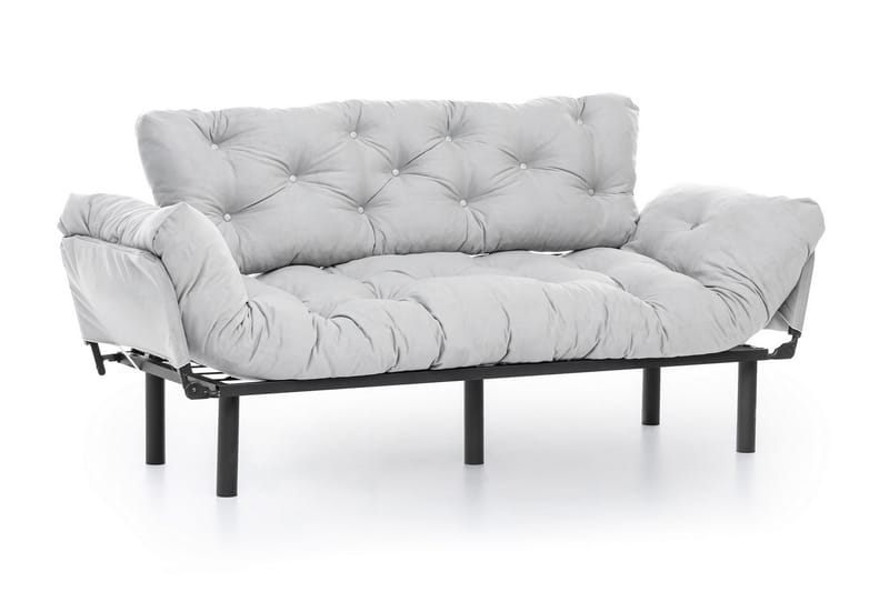 Mezonzo 3-Pers. Sovesofa - Grå - Sovesofaer - 3 personers sovesofa