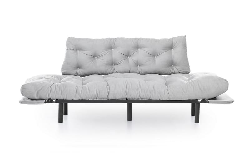 Mezonzo 3-Pers. Sovesofa - Grå - Sovesofaer - 3 personers sovesofa