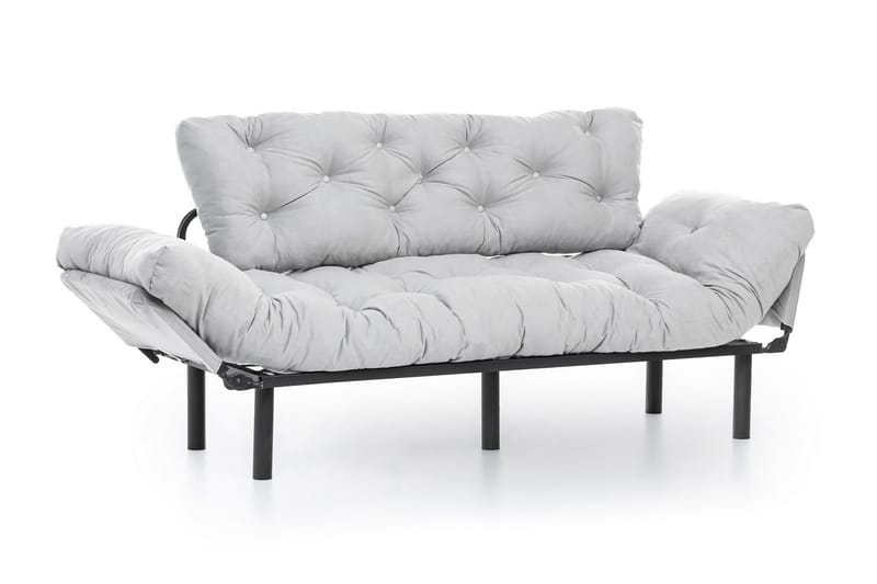 Mezonzo 3-Pers. Sovesofa - Grå - Sovesofaer - 3 personers sovesofa