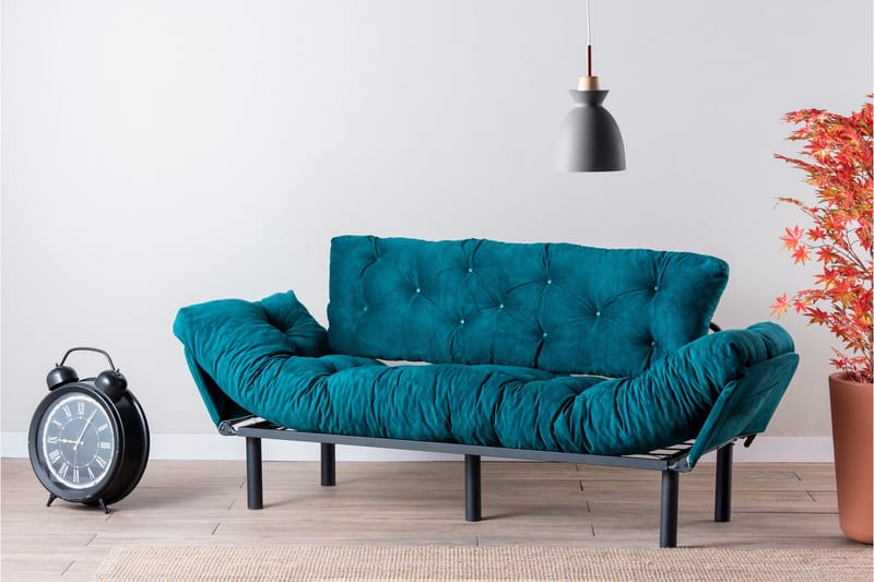 Mezonzo 3-Pers. Sovesofa - Grøn - Sovesofaer - 3 personers sovesofa