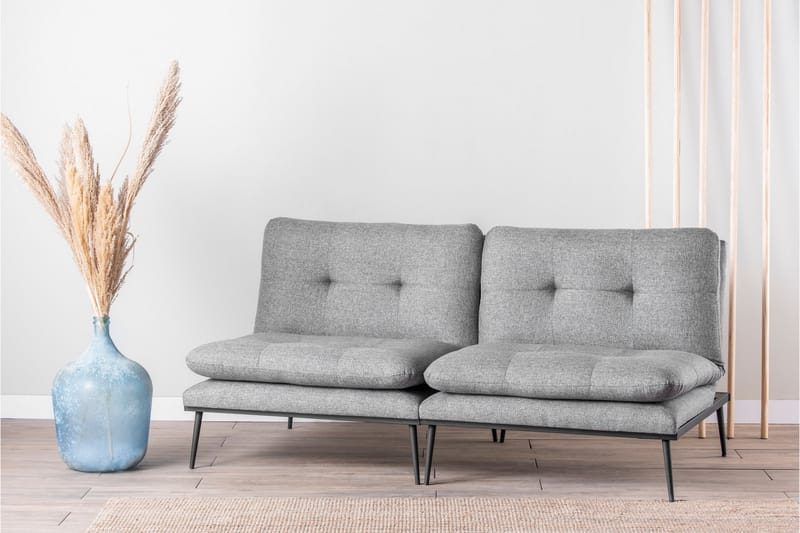 Mezonzo 3-Pers. Sovesofa - Grå - Møbler - Sofaer - Sovesofaer
