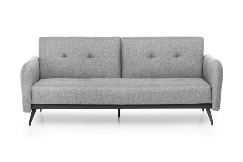 Mezonzo 3-Pers. Sovesofa - Grå - Sovesofaer - 3 personers sovesofa