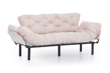 Mezonzo 3-Pers. Sovesofa - Beige - Møbler - Sofaer - Sovesofaer