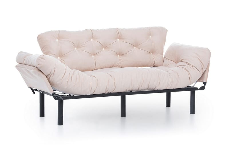 Mezonzo 3-Pers. Sovesofa - Beige - Møbler - Sofaer - Sovesofaer