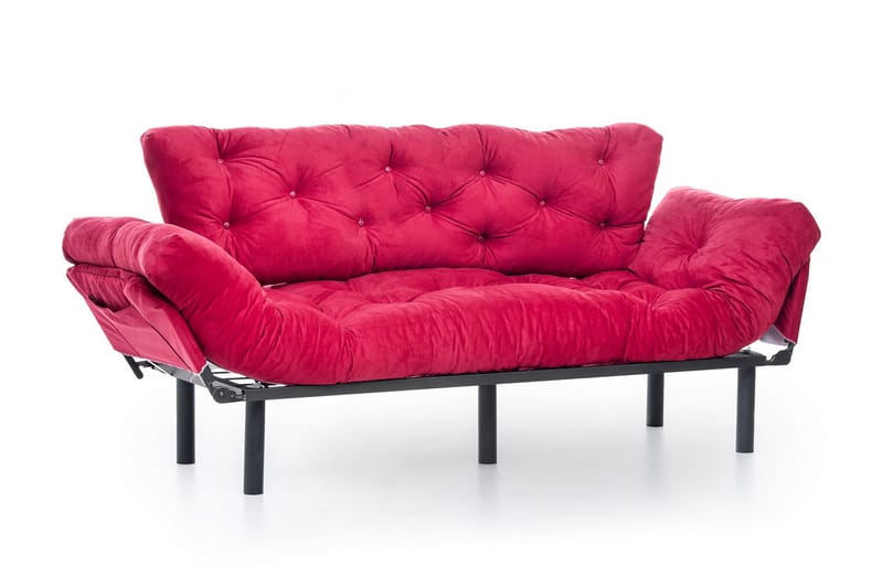 Mezonzo 3-Pers. Sovesofa - Rød - Møbler - Sofaer - Sovesofaer
