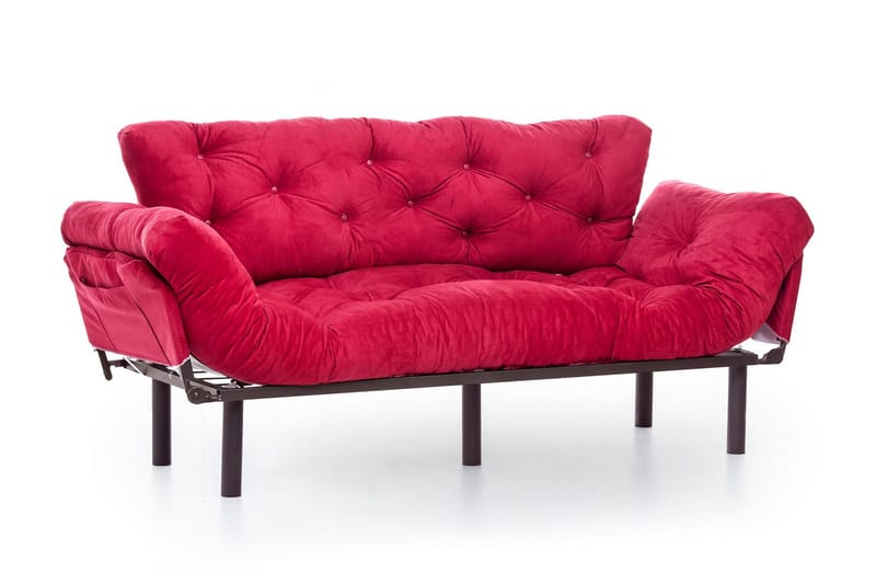 Mezonzo 3-Pers. Sovesofa - Rød - Møbler - Sofaer - Sovesofaer