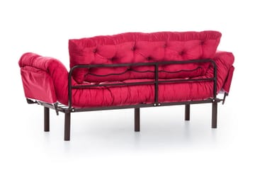 Mezonzo 3-Pers. Sovesofa - Rød - Møbler - Sofaer - Sovesofaer