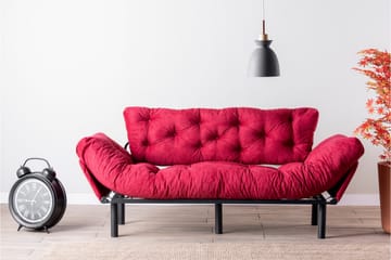 Mezonzo 3-Pers. Sovesofa - Rød - Møbler - Sofaer - Sovesofaer