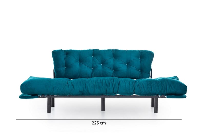 Mezonzo 3-Pers. Sovesofa - Grøn - Møbler - Sofaer - Sovesofaer