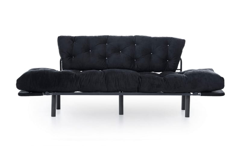 Mezonzo 3-Pers. Sovesofa - Sort - Møbler - Sofaer - Sovesofaer