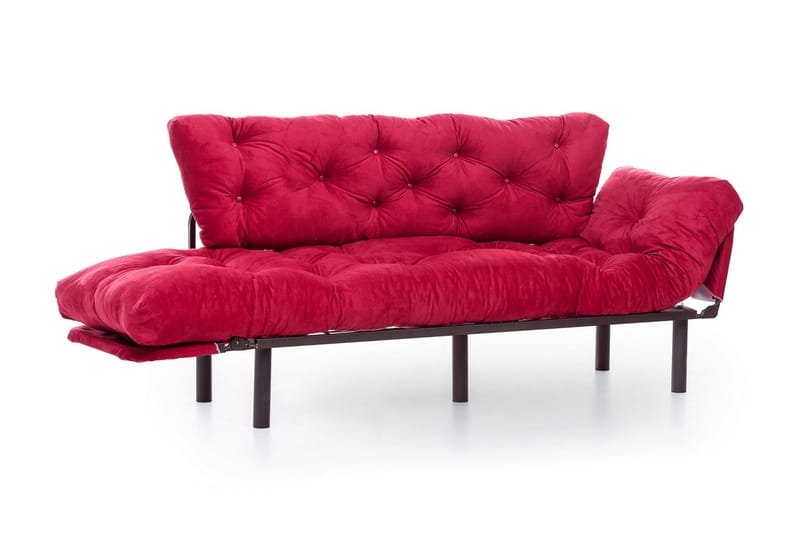 Mezonzo 3-Pers. Sovesofa - Rød - Møbler - Sofaer - Sovesofaer