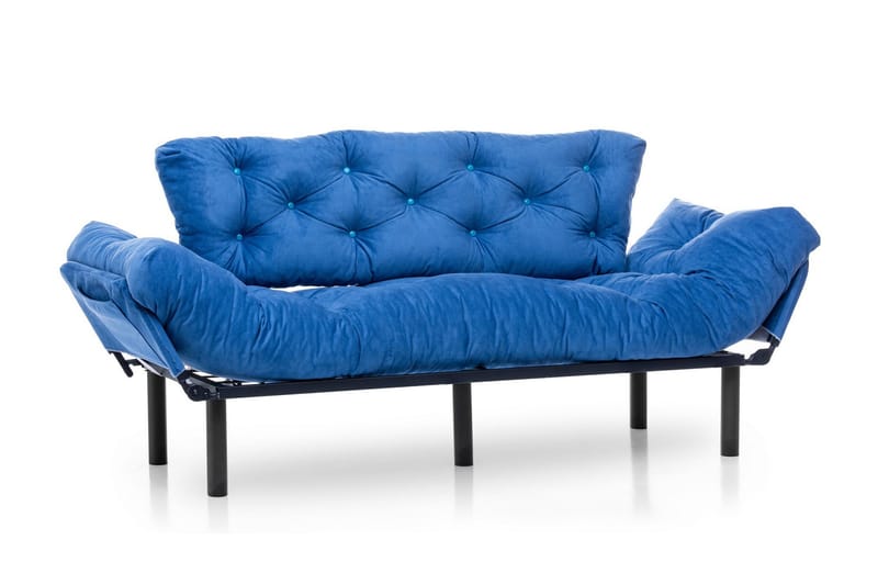 Mezonzo 3-Pers. Sovesofa - Blå - Møbler - Sofaer - Sovesofaer